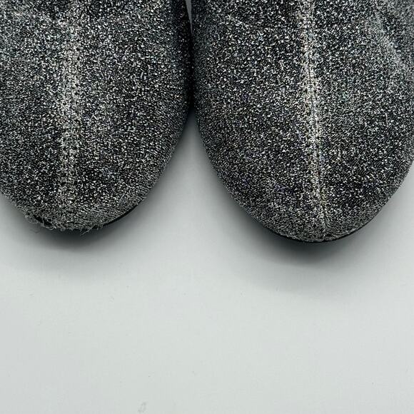Zara Sliver Sock Style Ankle Booties Women's Size 7.5 - Picture 3 of 10